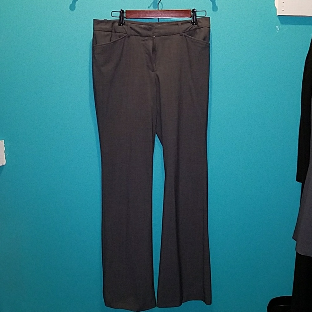 Charcoal slacks